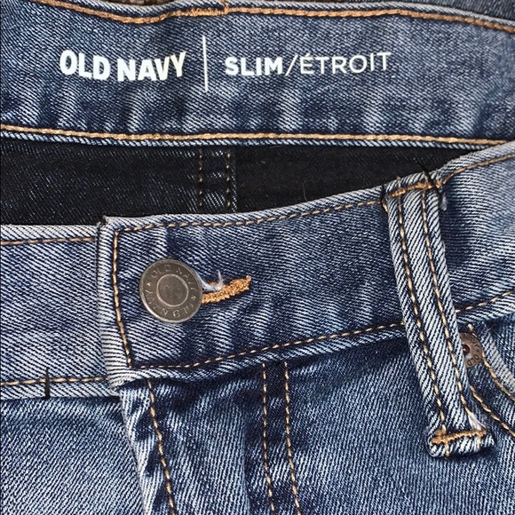 Old Navy Mens Slim Medium Wash Jeans SZ.32x30 - Picture 3 of 4